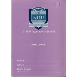 SKIP - Exercise Book No.11 Medium Square A4 (Light Purple Cover)